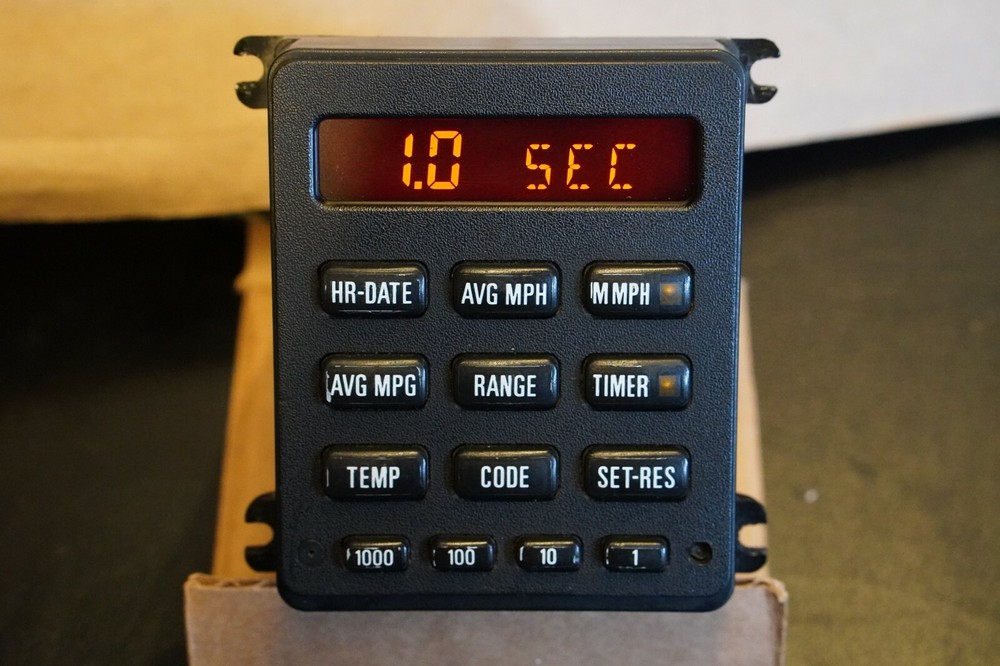 NEW LCD Screen Replacement for BMW E30 / E28 / E24 13 Button OBC Clock BC2