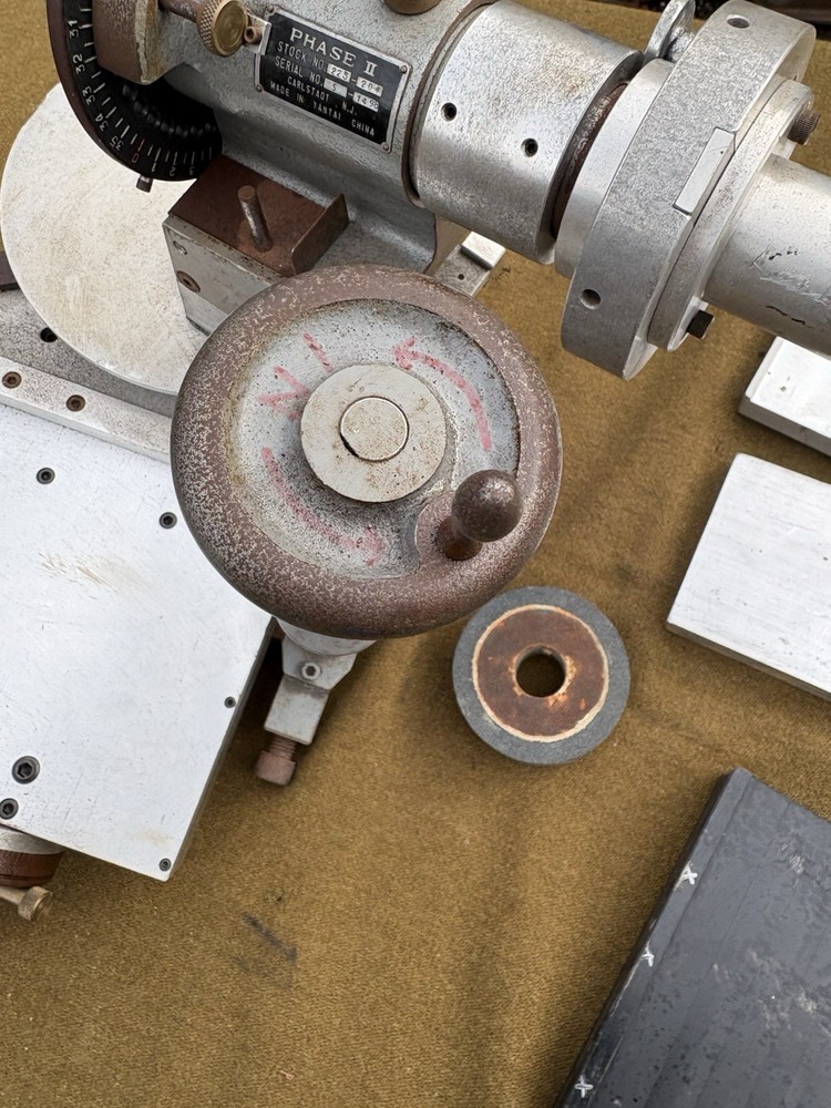 Precision Mill Drill Bit Sharpening Fixture Nicely Shop Made