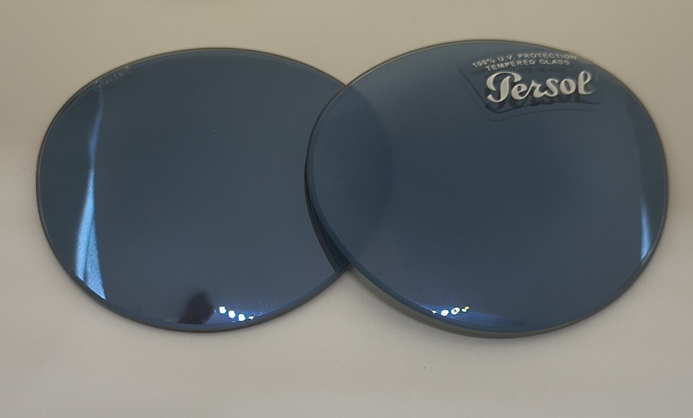 Persol PO3285S Blue Replacement Lenses 50mm Authentic