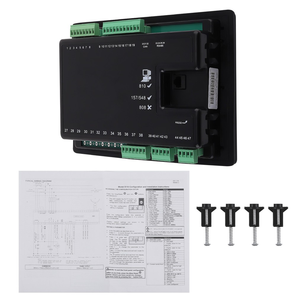Generator Electronic Controller Control Module fit for Automatic start DSE5110