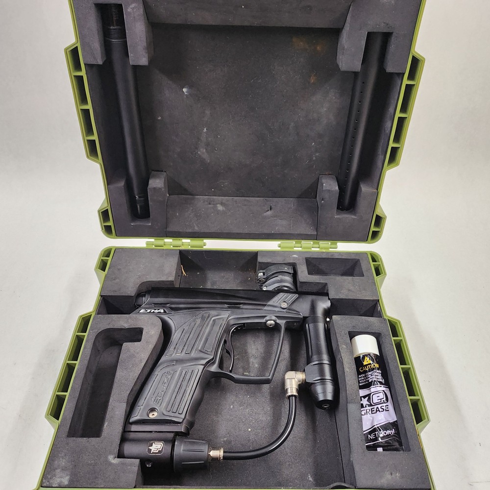 Used Planet Eclipse ETHA 1 Paintball Marker Black with Original Case Tested