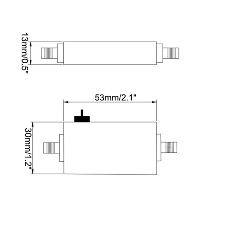 QM-FD4H 200M-8.5G RF Frequency Divider Frequency Prescaler Clock Divider---