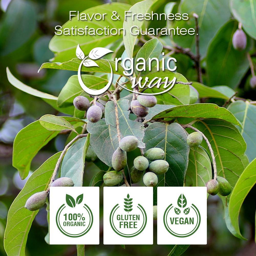 Organic Way Haritaki Powder - Organic, Kosher & USDA Certified