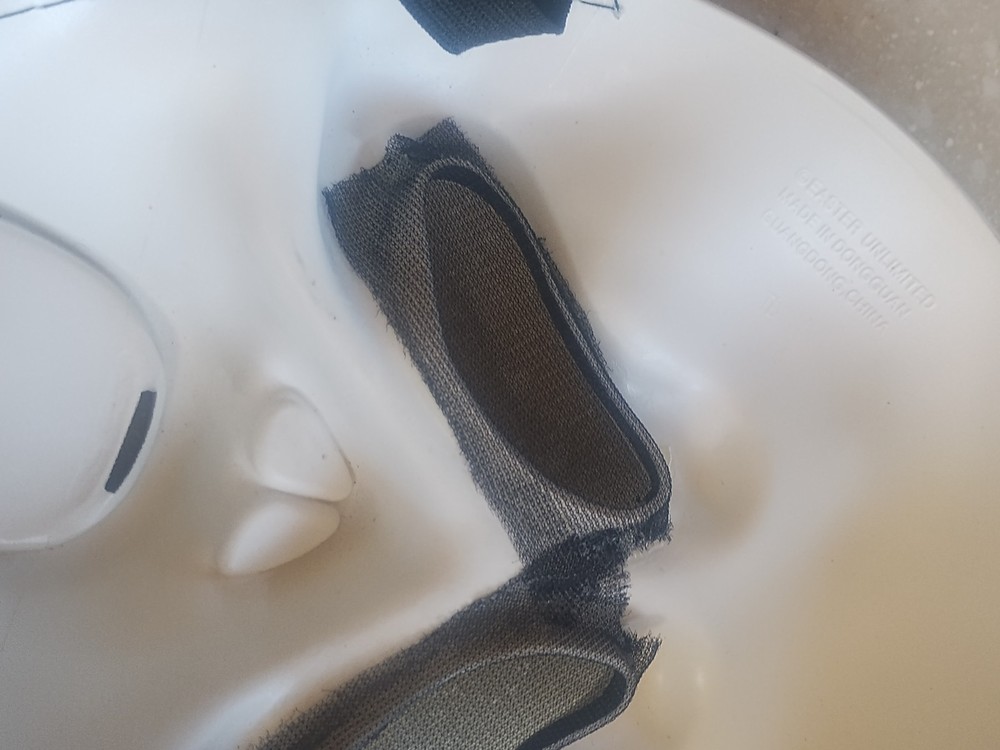 Vtg Scream Ghostface Mask Easter Unlimited Inc