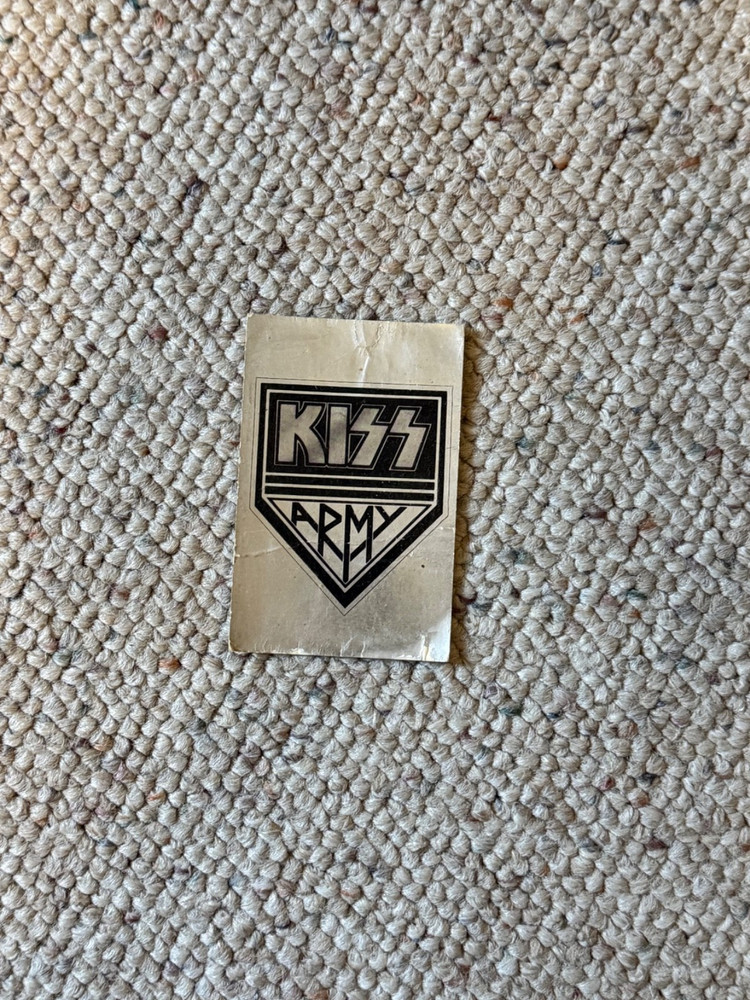 1976-77 Kiss Army Membership kit with extras