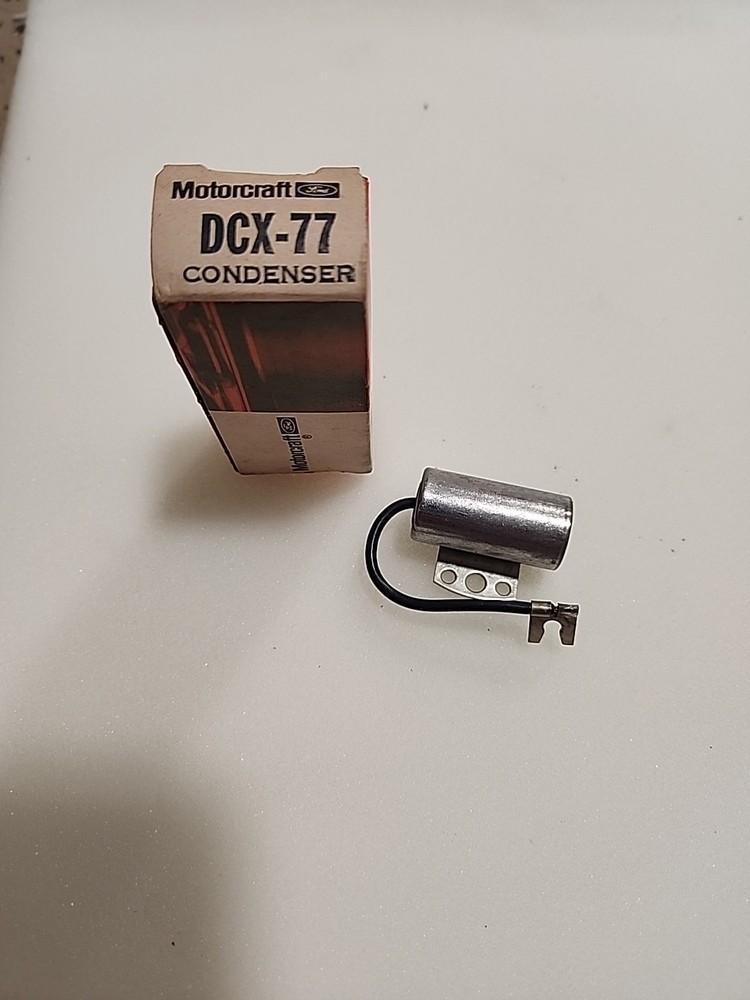 NOS MOTORCRAFT CONDENSER, DCX-77