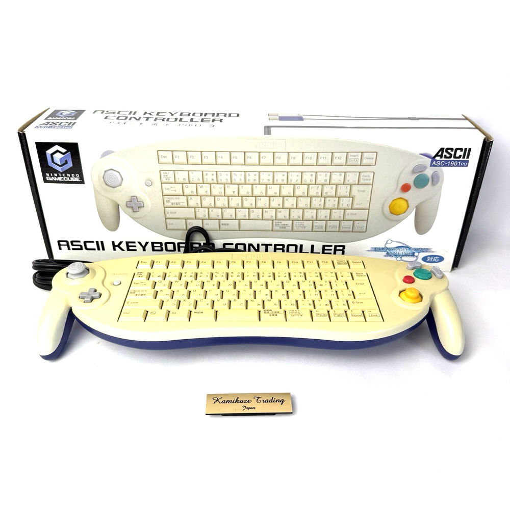 Nintendo GameCube ASCII Keyboard Controller ASC-1901PO
