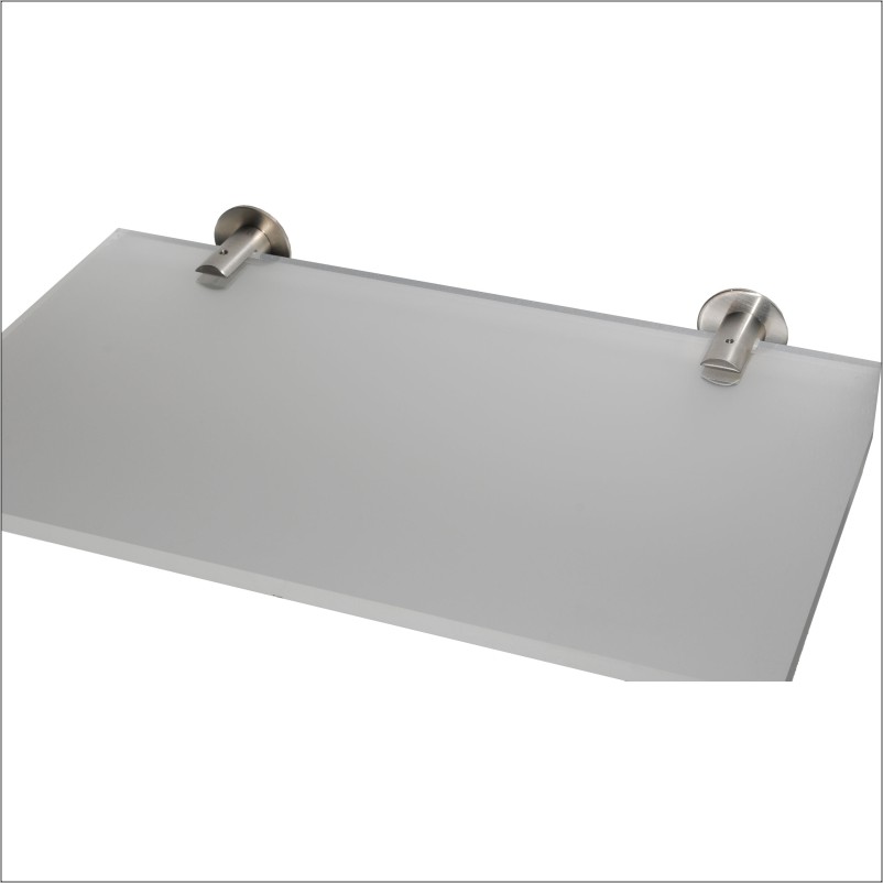 Optical Display - Wallmount Single Stainless Steel Shelf Standoff