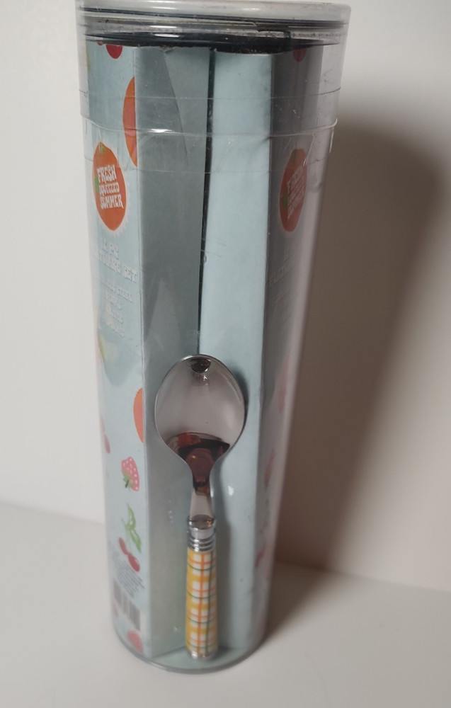 Fresh Squeezed Summer 12 Piece Flatware Set Target Exclusive 2001 NEW