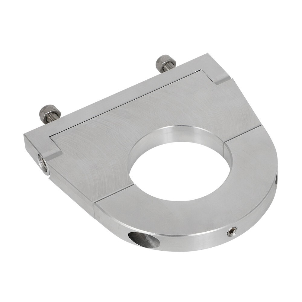 Chrome 2" Swivel Base Floor Mount 2 1/2" Steering Column Drop Comb Kit Universal