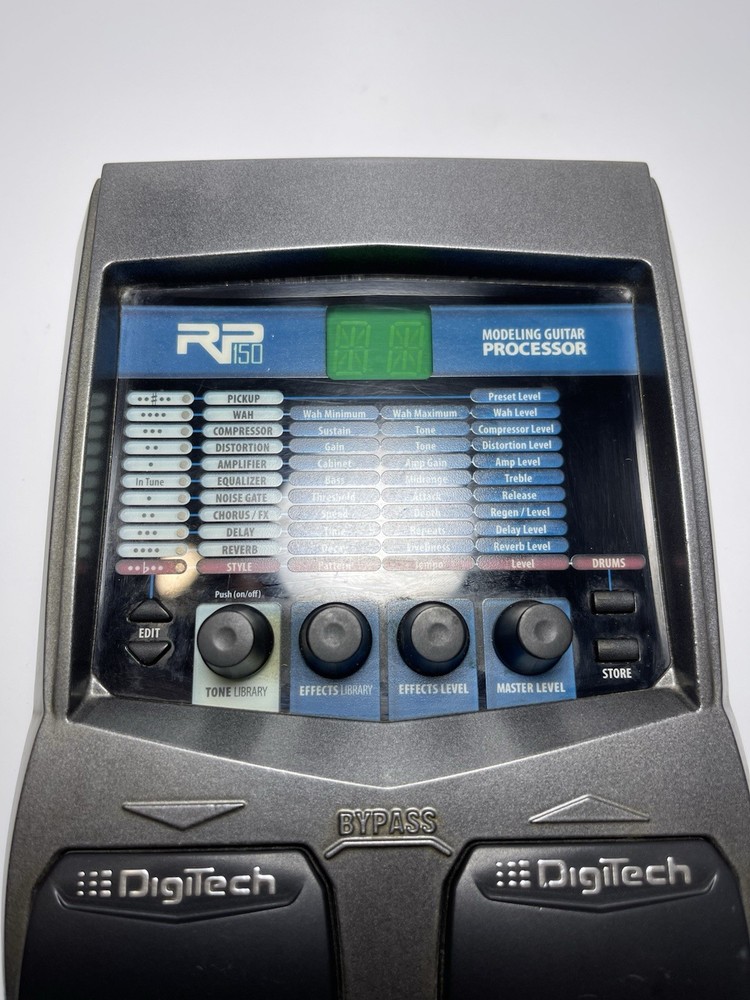 DigiTech RP150 Multi-Effects Pedal (NO POWER CORD) Untested