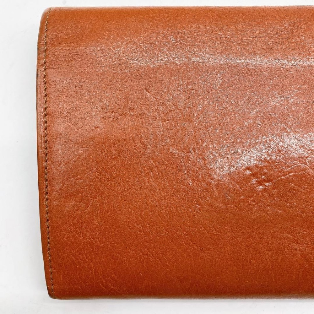 IL BISONTE Long Wallet Brown From Japan
