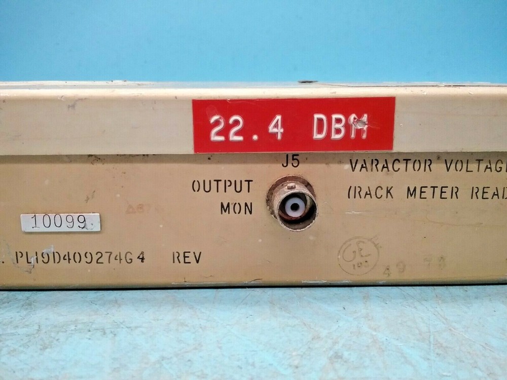 Vintage General Electric Transmitter UT-12-B / 1975 MHz