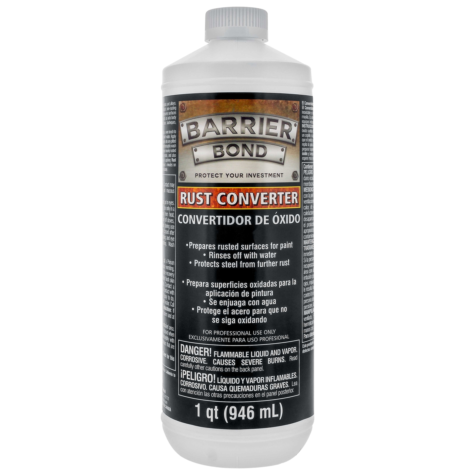 1 Qt of Rust Converting Coating - Anti-Rust Protection for Underbody Rustpoofing