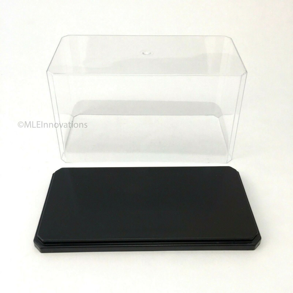 ✅ Model Toy Display Case Rectangle Small Clear Plastic Box Dust Proof Car UV