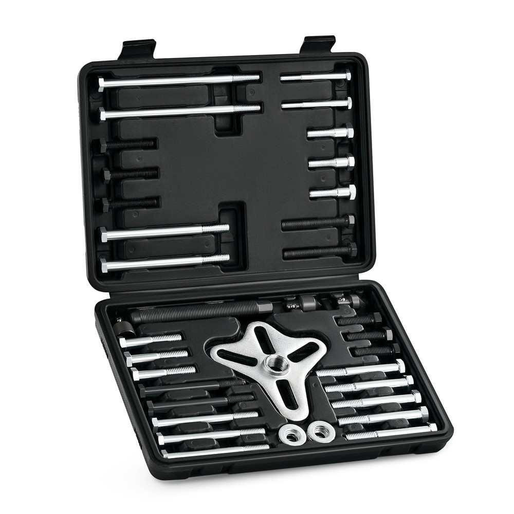 Orion Motor Tech Harmonic Balancer Puller Kit, 49pc Power Steering Black