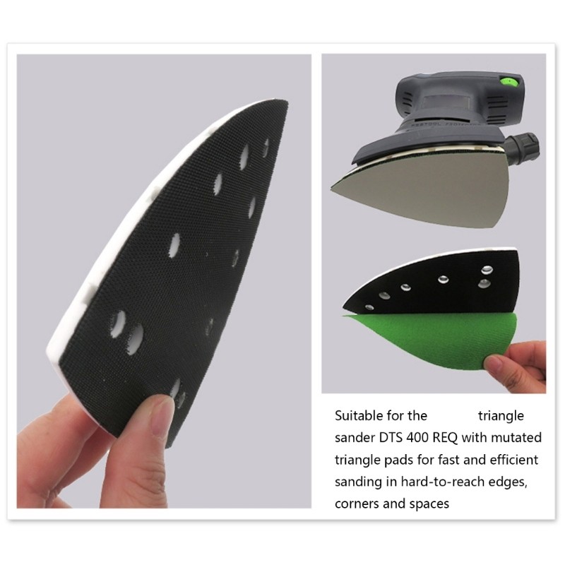 Triangular Hook and Sanding Disc for DTS 400-REQ Polishing Disc