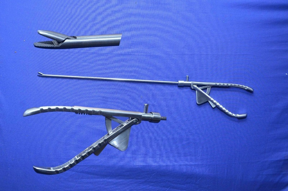 Laparoscopic Virtual Device Endoscopy Trainer Training Box 5mm Instrument Set