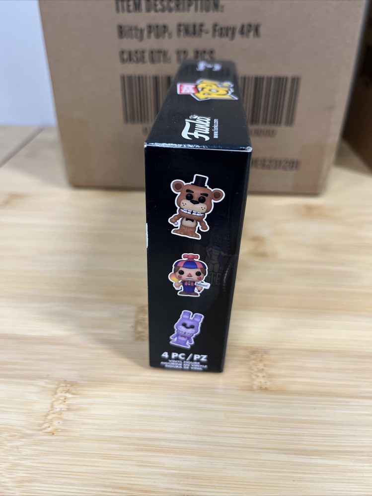 Funko Bitty Pop! FNAF Foxy Cupcake Chica 4-Pack Mini Figurine