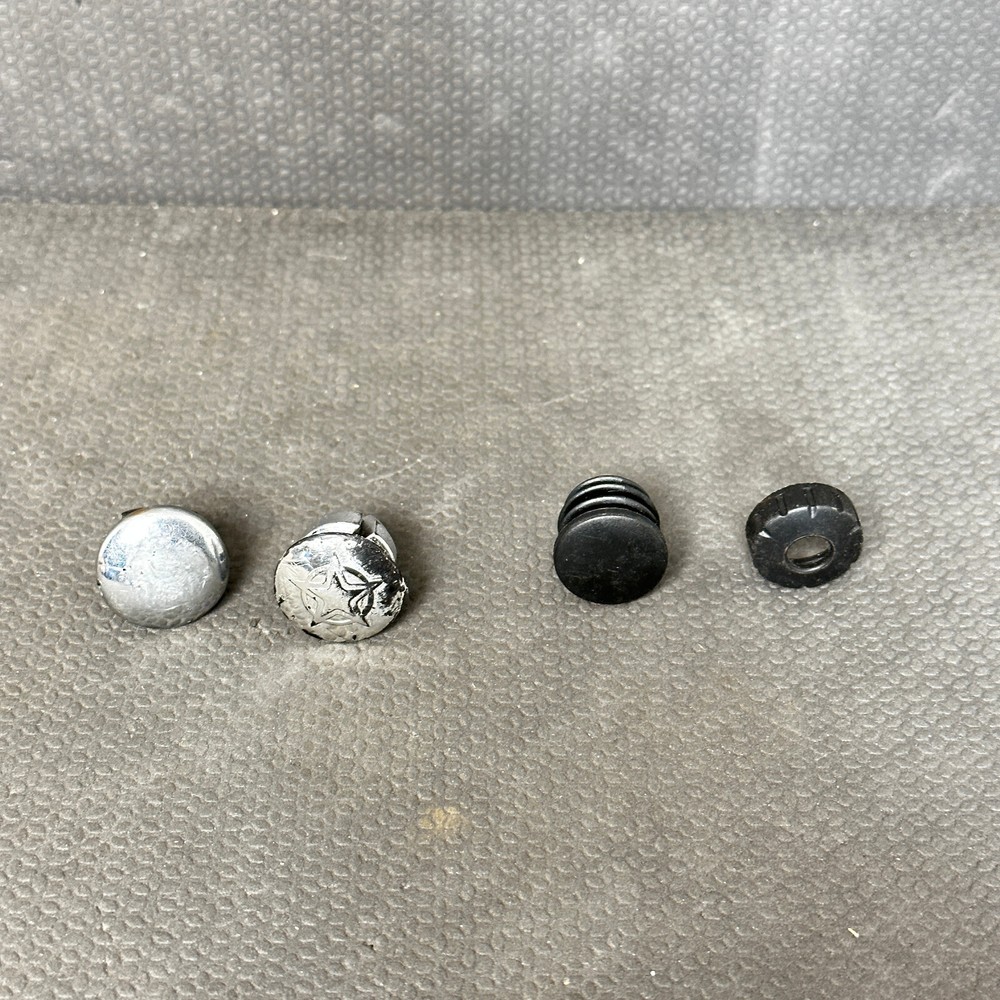 Vintage Miscelaneous Plastic Handlebar End Plugs Bar End Caps Endcaps