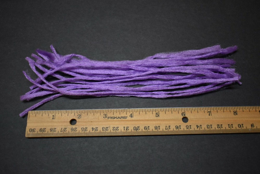15 LAVENDER PURPLE Polypropylene Polypro Poly  Yarn / Parachute Posts Fly Tying