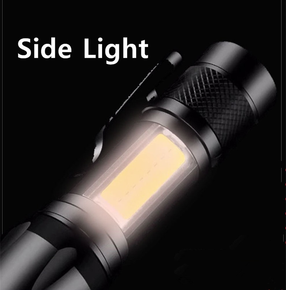 35000000 lumens Small LED Mini Flashlight Pocket Super Bright Torch Rechargeable
