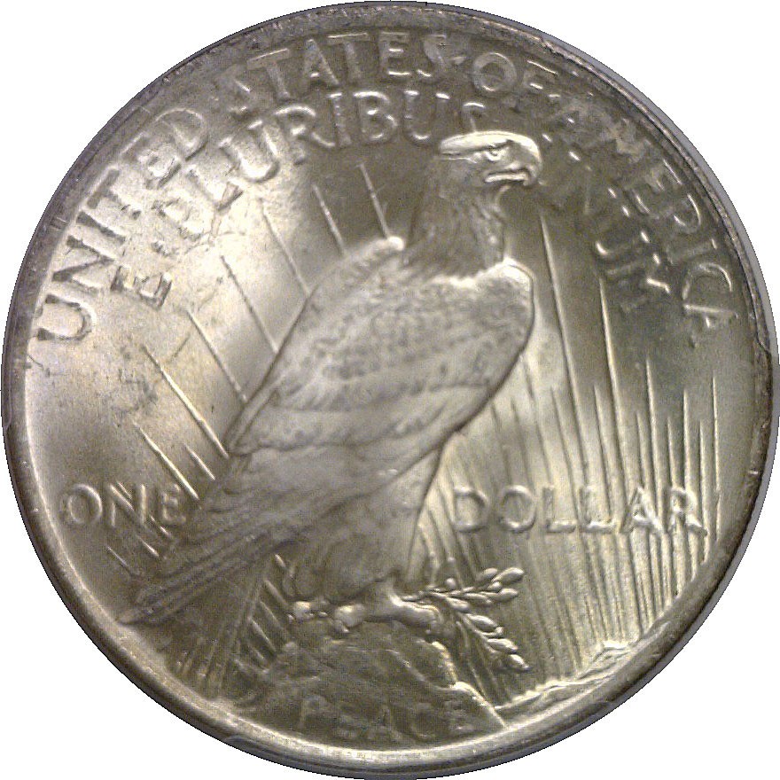 1923 Peace Dollar PCGS MS-66 CAC