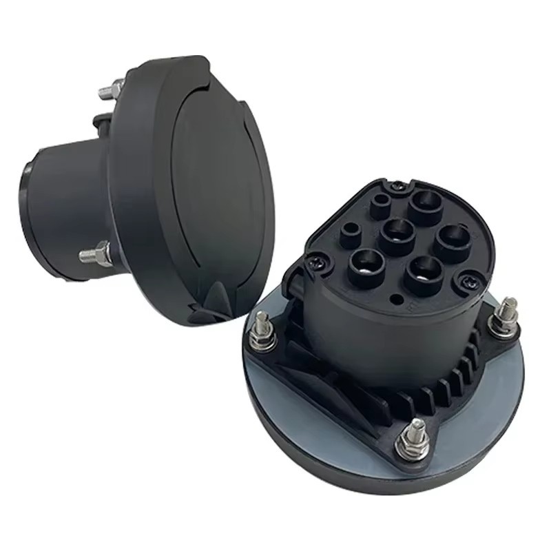 Type 2 Female EV Socket Replacement (station side), 16A 250V 3.5kW Single Phase