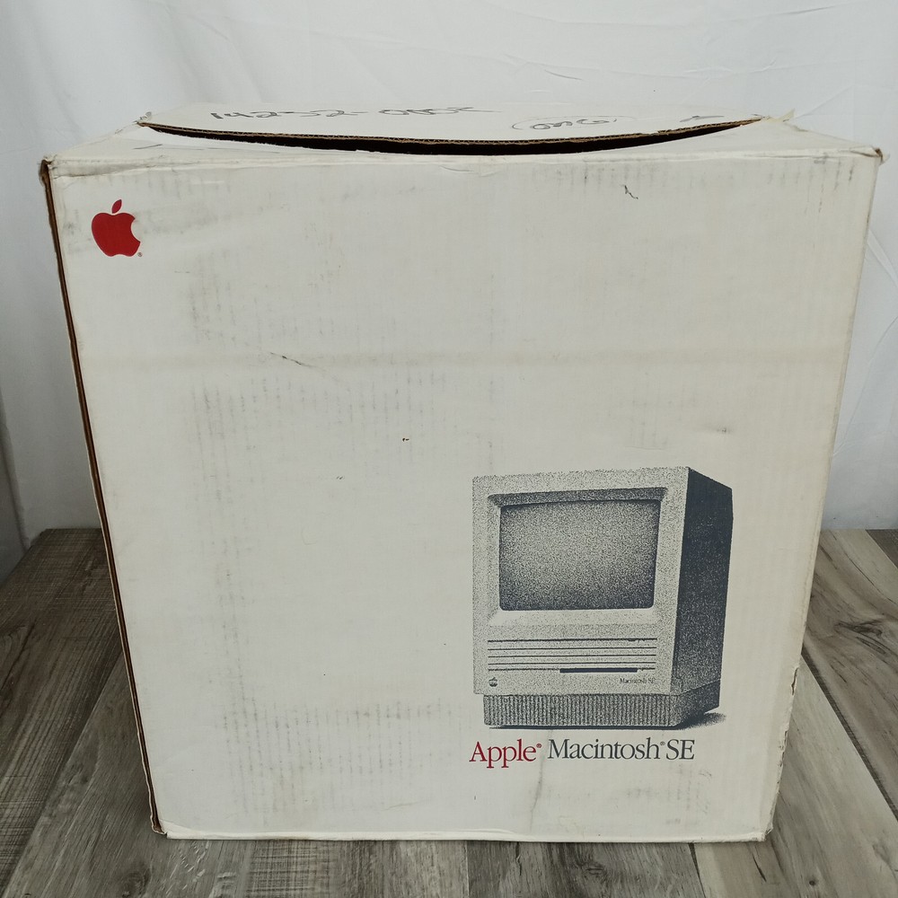 Apple Macintosh SE EMPTY BOX ONLY 1988 ~ READ DESCRIPTION