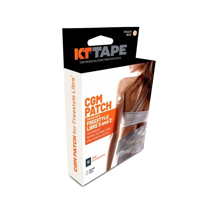 KT Tape CGM Patch Freestyle 3&2 10ct