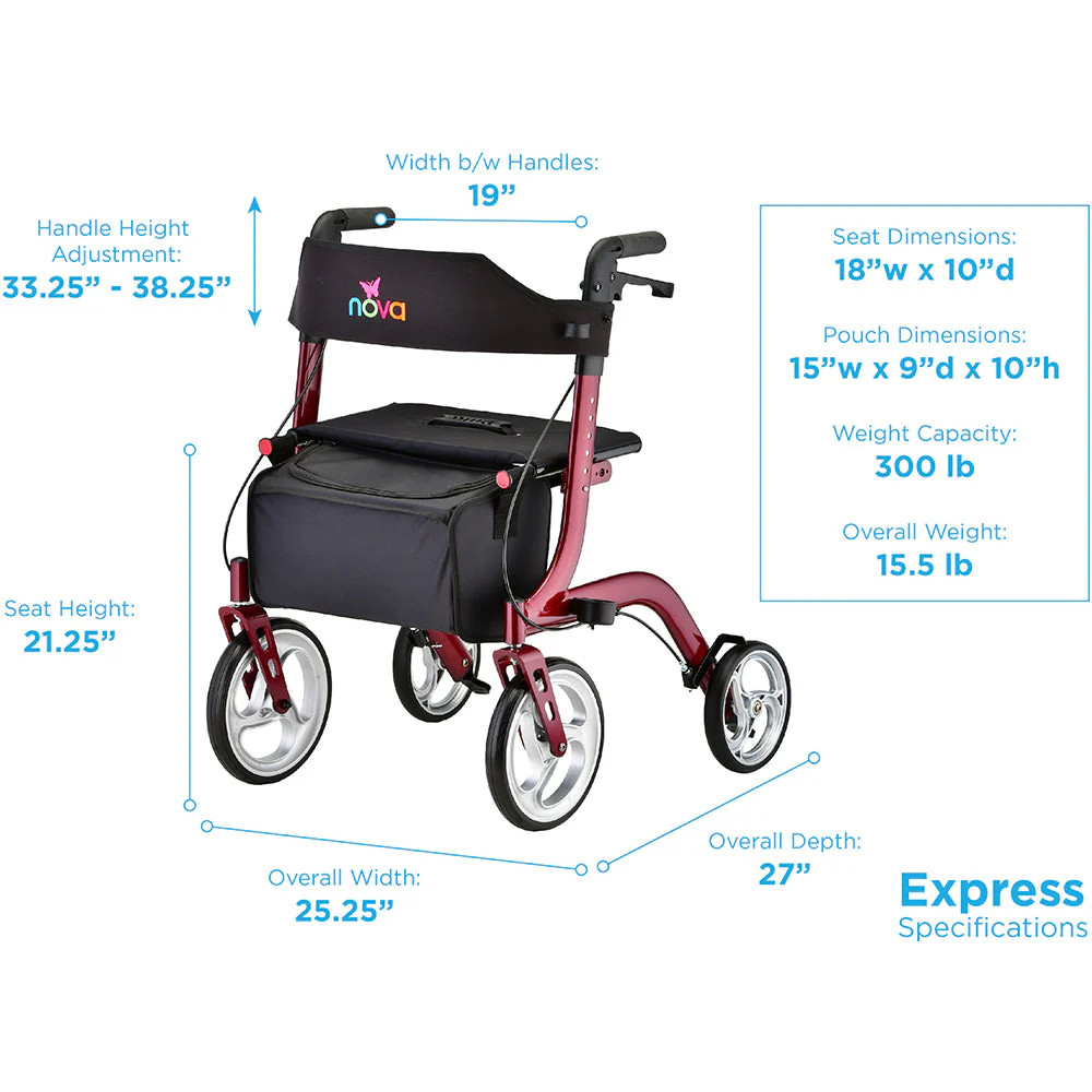 Nova Medical - Express Rollator 4328