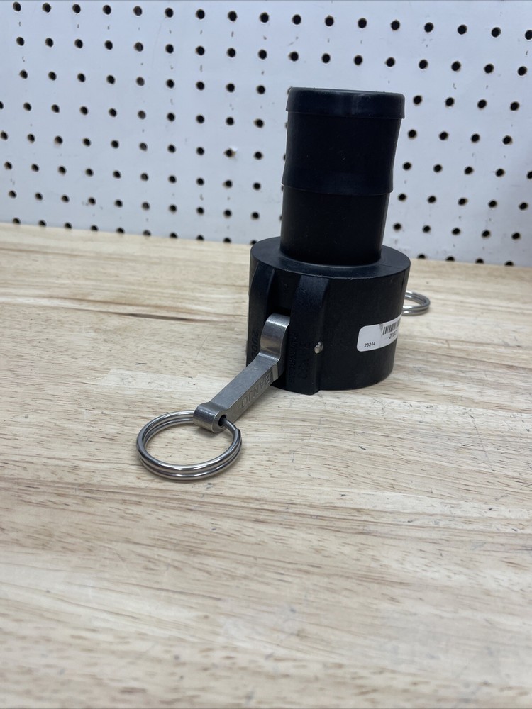 200C BANJO Cam Lever Coupling-BLACK Polypropylene