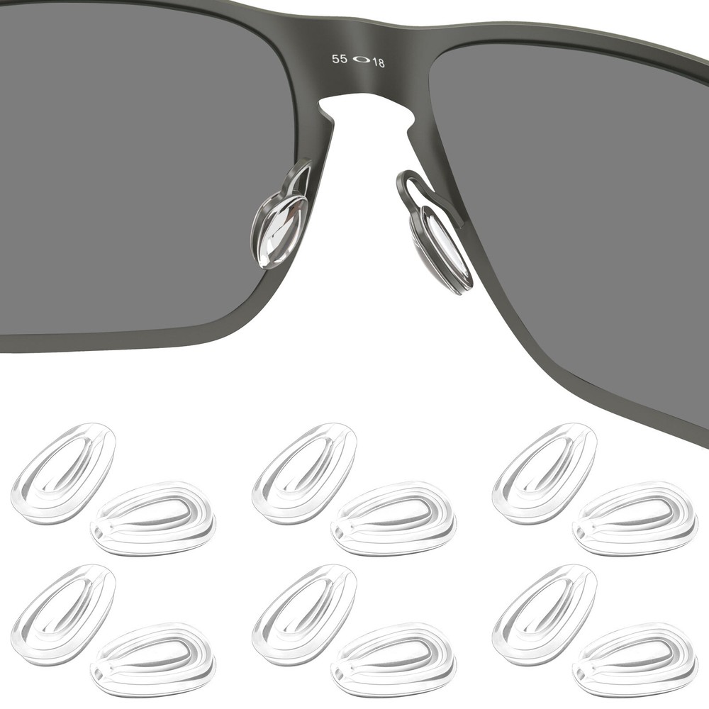 Silicone Replacement Crystal Clear Nose Piece For-Arnette Dean