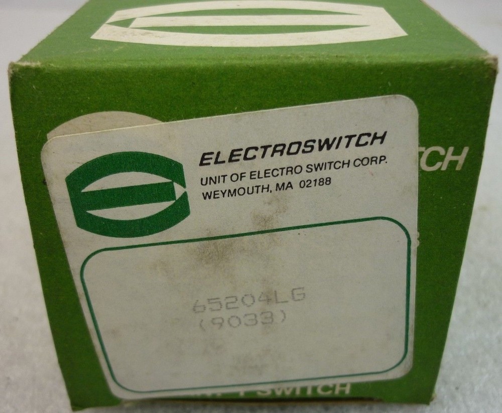 Electroswitch Rotary Switch, pn 65204LG (9033)