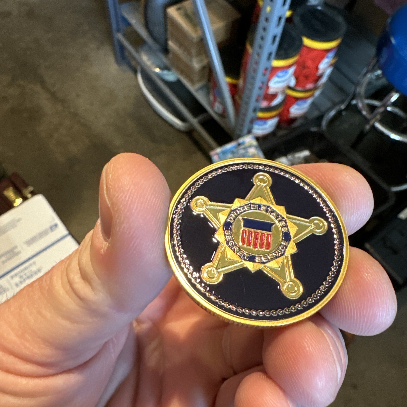 Presidential Secret Service Challenge Coin Commander Police Trump Sniper GIFT