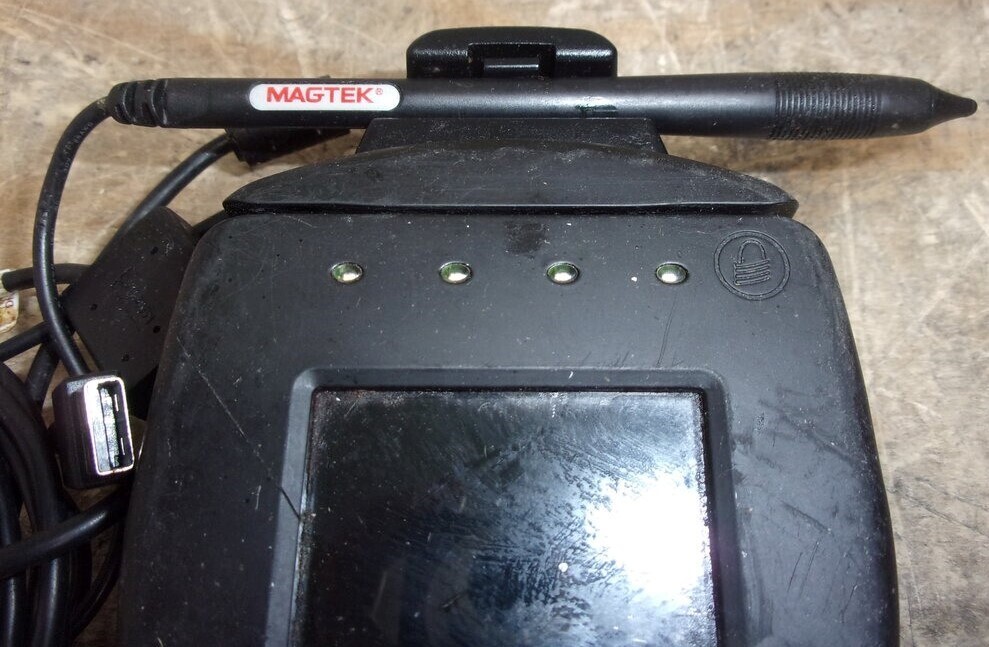 MAGTEK DynaPro 30056015 Credit Card Processing Reader Terminal SEE NOTES