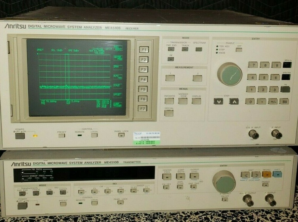 Anritsu ME4510B Digital Microwave System Analyzer Receiver & Transmitter Working