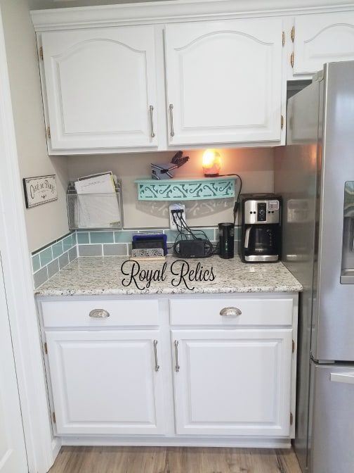 2-1/2" Baroque Style Cup Pull Brushed Nickel