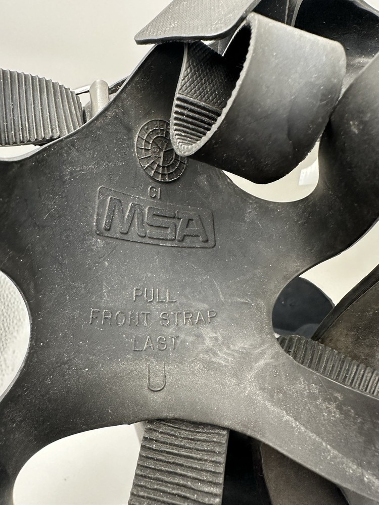 Vintage MSA Full Face Adjustable Gas Mask