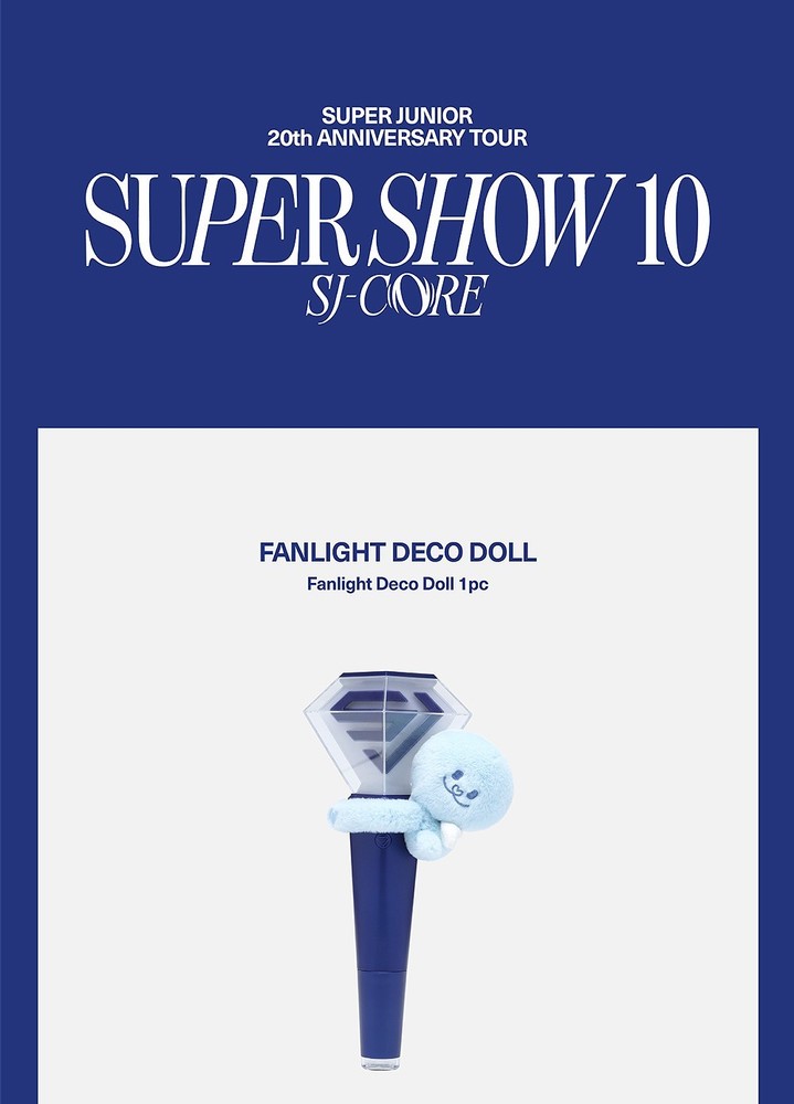 SUPER JUNIOR OFFICIAL LIGHT STICK FANLIGHT DECO DOLL/Tracking Code MD GOODS