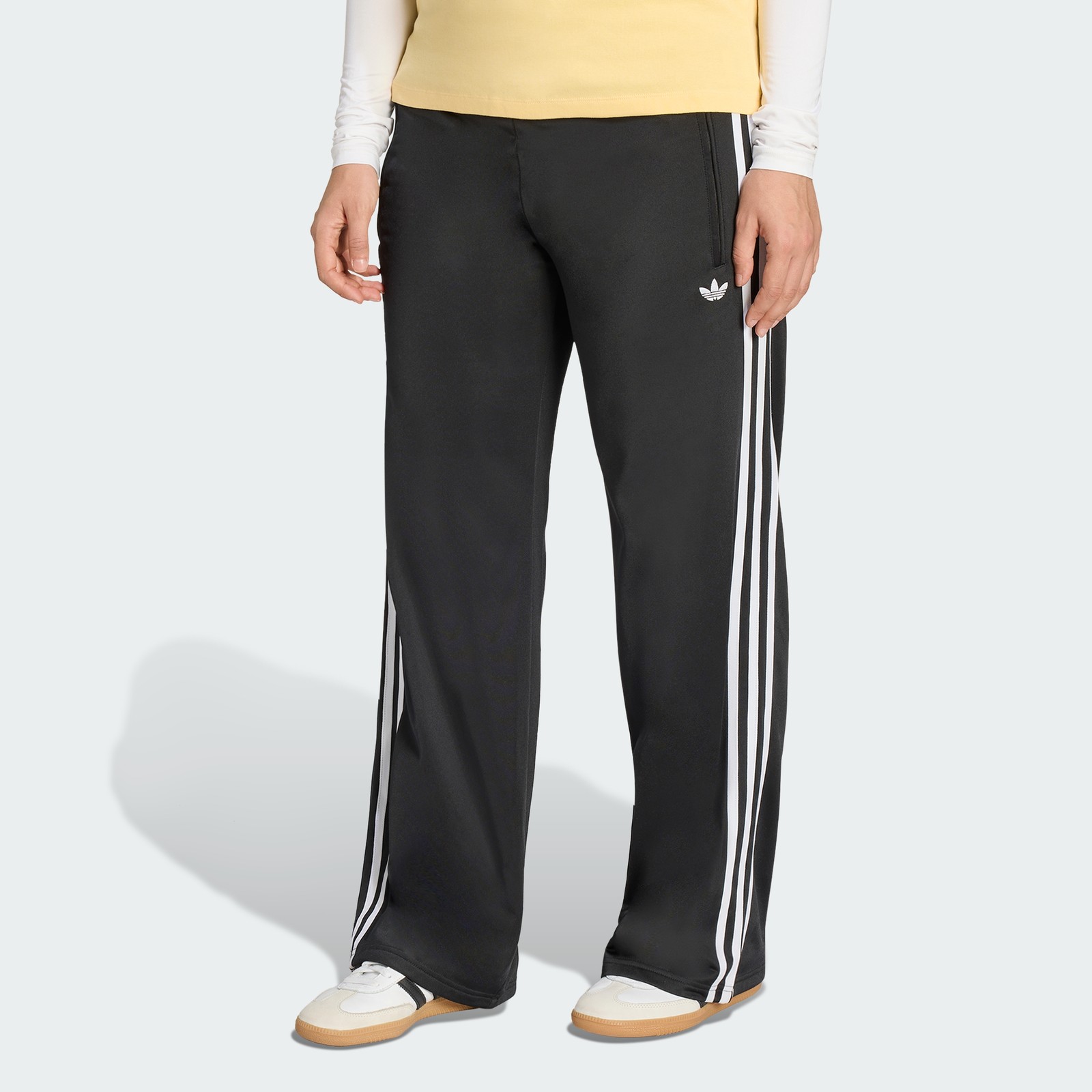 adidas women SMOCKED FIREBIRD TRACKPANTS