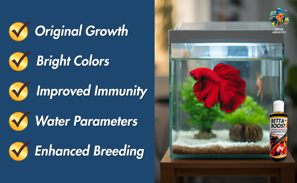 Betta Boost 120ml Betta Fish Aquarium Water Conditioner & Supplement