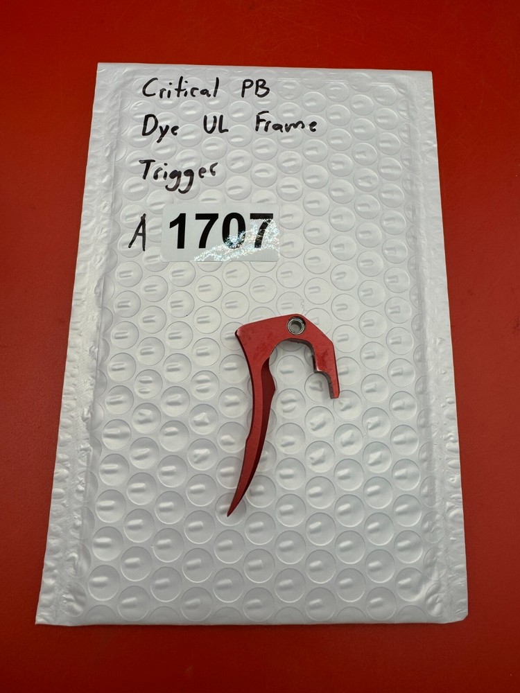 Critical PB Dye UL Frame Trigger