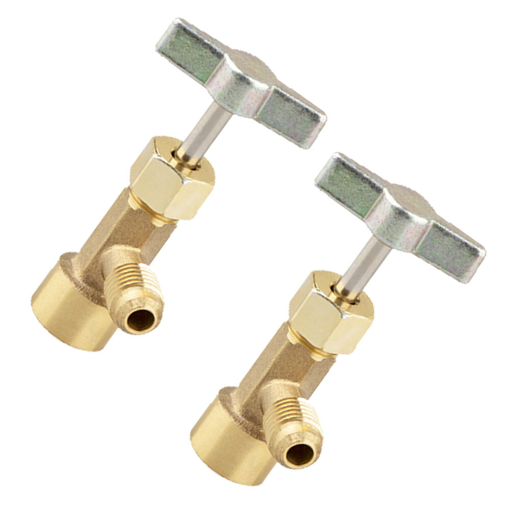 2PACK Piercing Type R134a A/C Can Tap 1/2" ACME Tapper Dispensing Valve USA