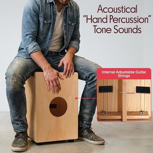 Cajon Wooden Percussion Box