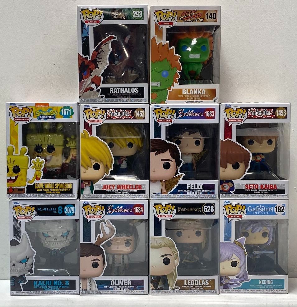 Assorted Bundle of 10 Funko Pop