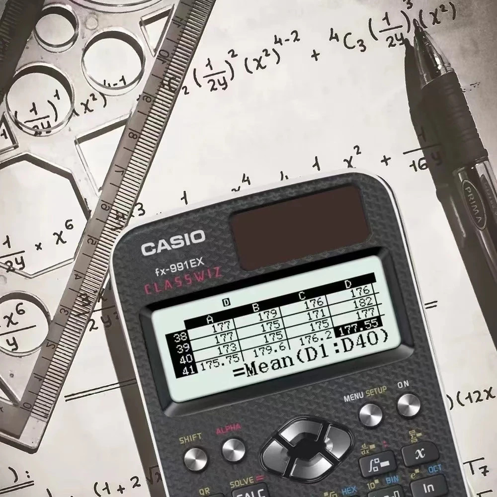 Casio Fx-991ex Classwiz Advanced Engineering Scientific Calculator 552 Function