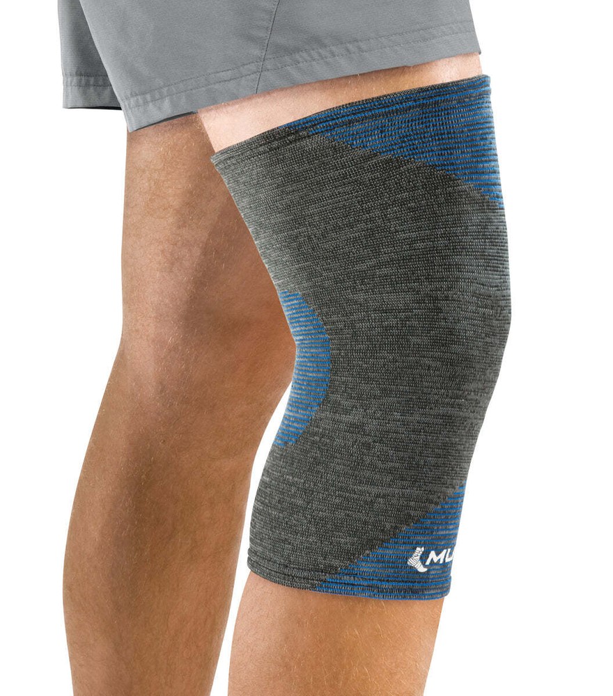 Mueller FIR Knee Support - Grey/Blue