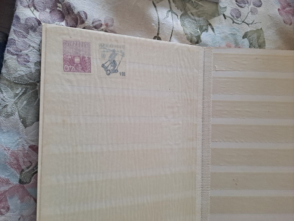 Czech 2 Stamp Collection 7x9