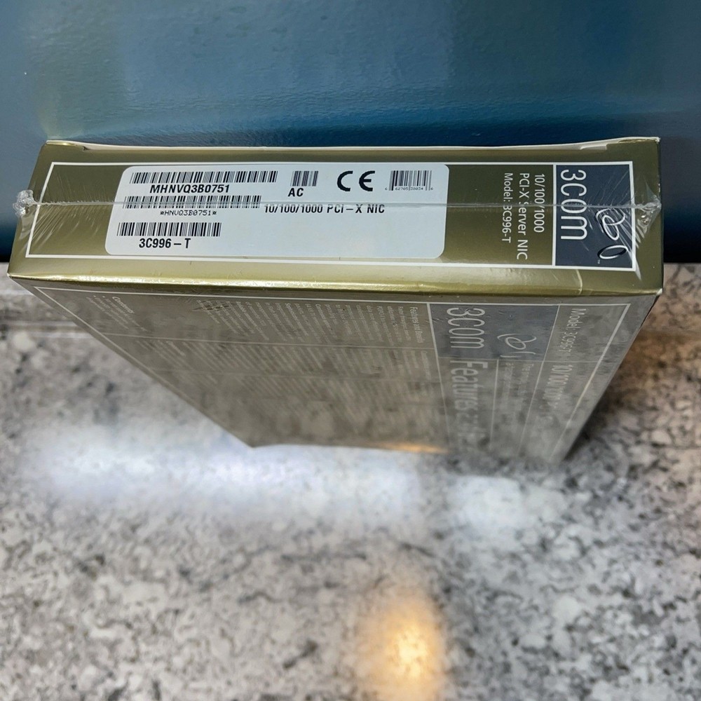 3Com 3C996-T PCI-X Server Ethernet Network Interface Card 3C996T
